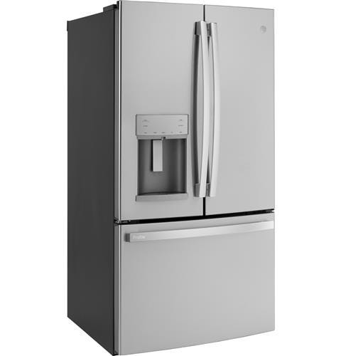 GE Profile Series 27.8 Cu. Ft. French-Door Refrigerator with Door In Door and Hands-Free AutoFill PFD28KYNFS