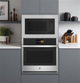 GE Profile 30" Smart Built-In Convection Single Wall Oven PTS9000SNSS