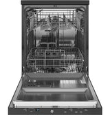 GE 24" Stainless Steel Interior Portable Dishwasher with Sanitize Cycle GPT225SGLBB