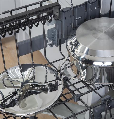 Café Stainless Interior Built-In Dishwasher with Hidden Controls CDT845P4NW2