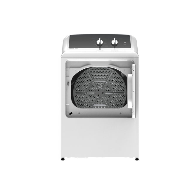 GE 6.2 cu. ft. Capacity aluminized alloy drum Electric Dryer GTX52EASPWB