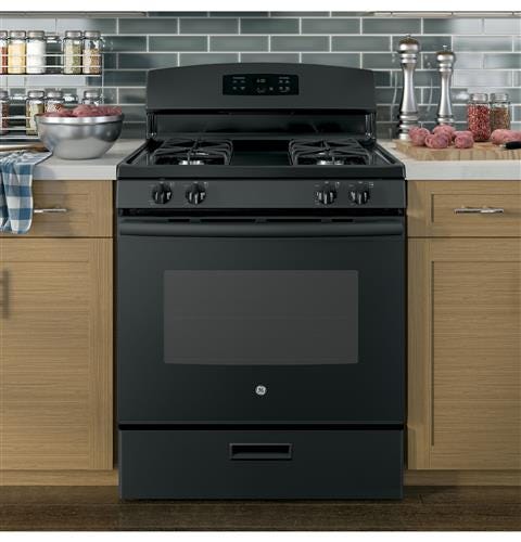 GE 30" Free-Standing Gas Range JGBS60DEKBB