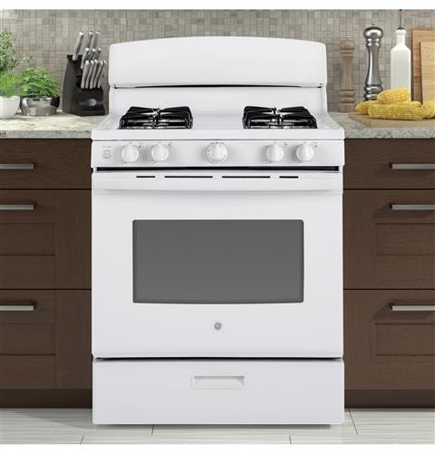 GE 30" Free-Standing Gas Range JGBS30DEKWW