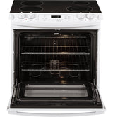 GE 30" DROP-IN ELECTRIC RANGE JD630DTWW-White