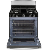 GE 30" FREE-STANDING GAS RANGE JGBS30RETSS