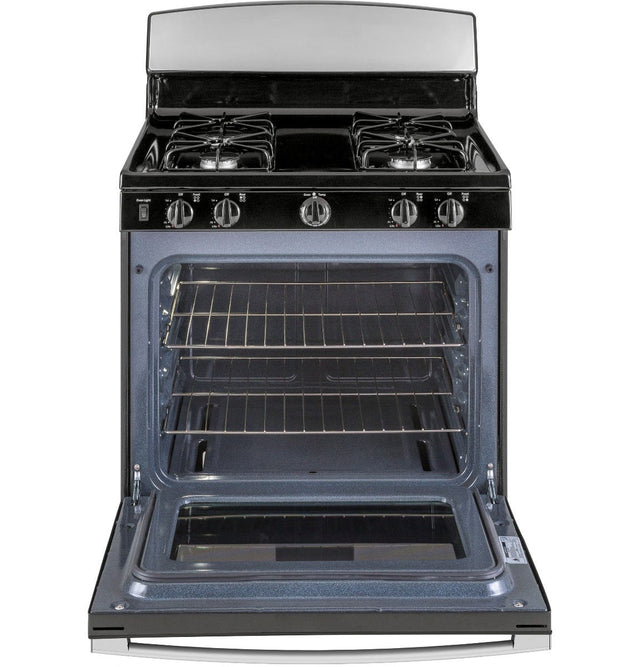 GE 30" FREE-STANDING GAS RANGE JGBS30RETSS