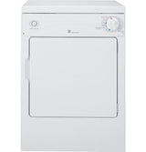 GE Spacemaker® 120V 3.6 Cu. Ft. Capacity Portable Electric Dryer DSKP333ECWW