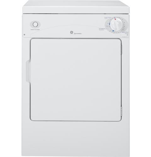 GE Spacemaker® 120V 3.6 Cu. Ft. Capacity Portable Electric Dryer DSKP333ECWW