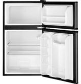 GE® Double-Door Compact Refrigerator GDE03GLKLB