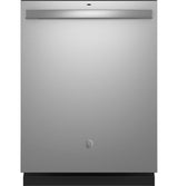 GE TOP CONTROL WITH STAINLESS STEEL INTERIOR DOOR DISHWASHER WITH SANITIZE CYCLE & DRY BOOST GDT635HSRSS