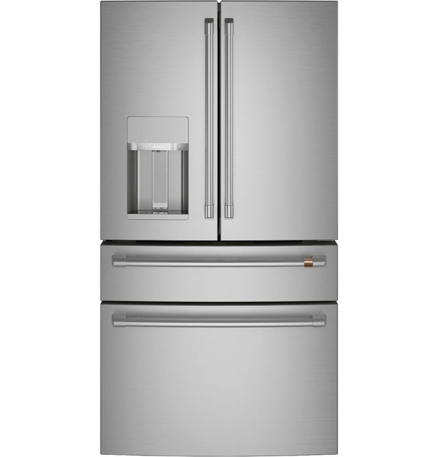 Café ENERGY STAR 22.3 Cu. Ft. Smart Counter-Depth 4-Door French-Door Refrigerator CXE22DP2PS1