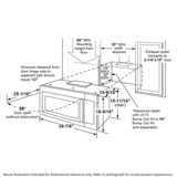 GE Profile 1.7 Cu. Ft. Convection Over-the-Range Microwave Oven PVM9179SRSS-Stainless Steel