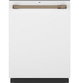 Café Stainless Interior Built-In Dishwasher with Hidden Controls CDT845P4NW2