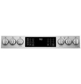 Café 30" Slide-In Front Control Induction and Convection Double Oven Range CHS950P2MS1