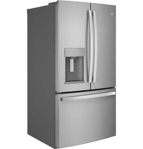 GE ENERGY STAR 27.7 Cu. Ft. Fingerprint Resistant French-Door Refrigerator GFE28GYNFS