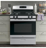 GE 30" Free-Standing Gas Range JGBS60REKSS