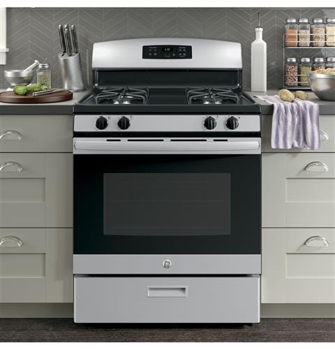 GE 30" Free-Standing Gas Range JGBS60REKSS (DISPLAY)