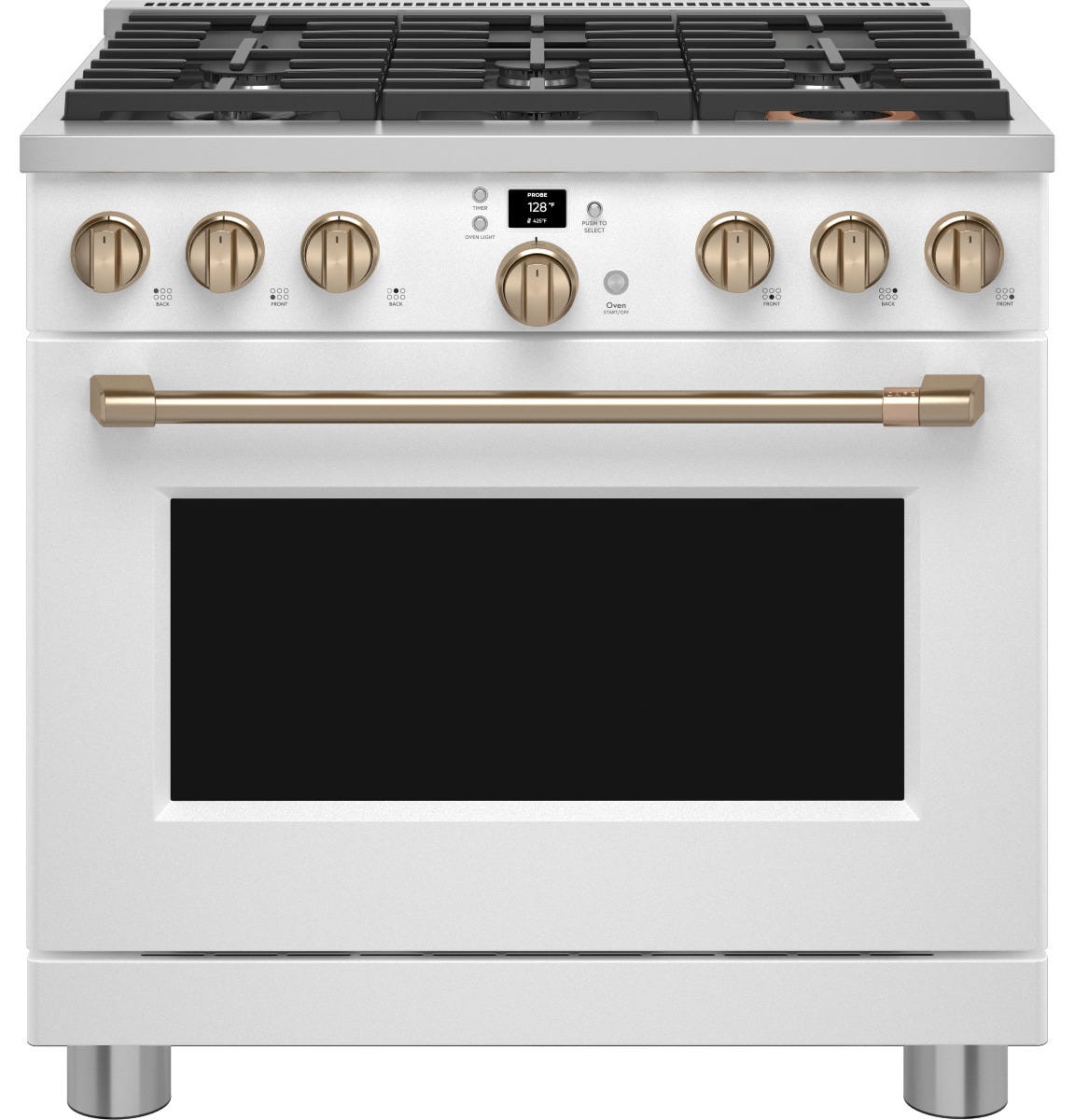 Café 36" Smart All-Gas Professional Range with 6 Burners (Natural Gas) CGY366P4TW2