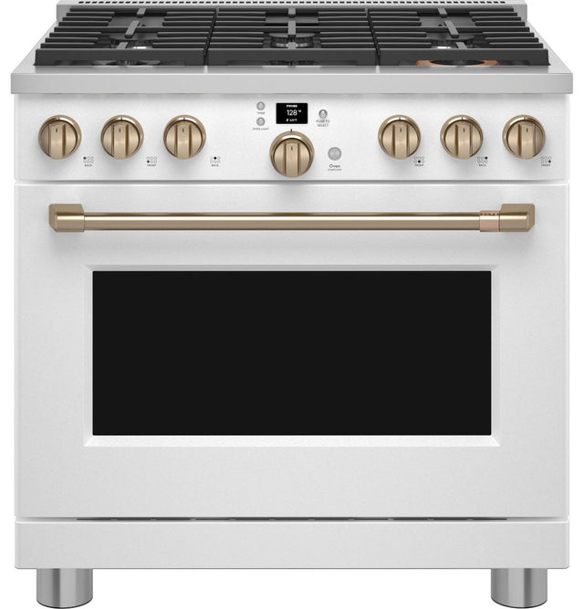 Café 36" Smart All-Gas Professional Range with 6 Burners (Natural Gas) CGY366P4TW2