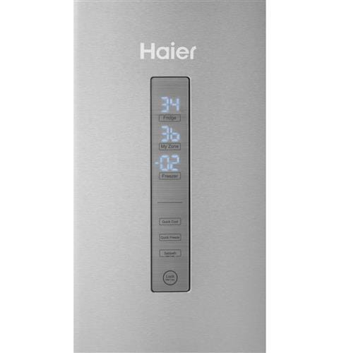 Haier 15-Cu.-Ft. Bottom Mount Refrigerator HRB15N3BGS