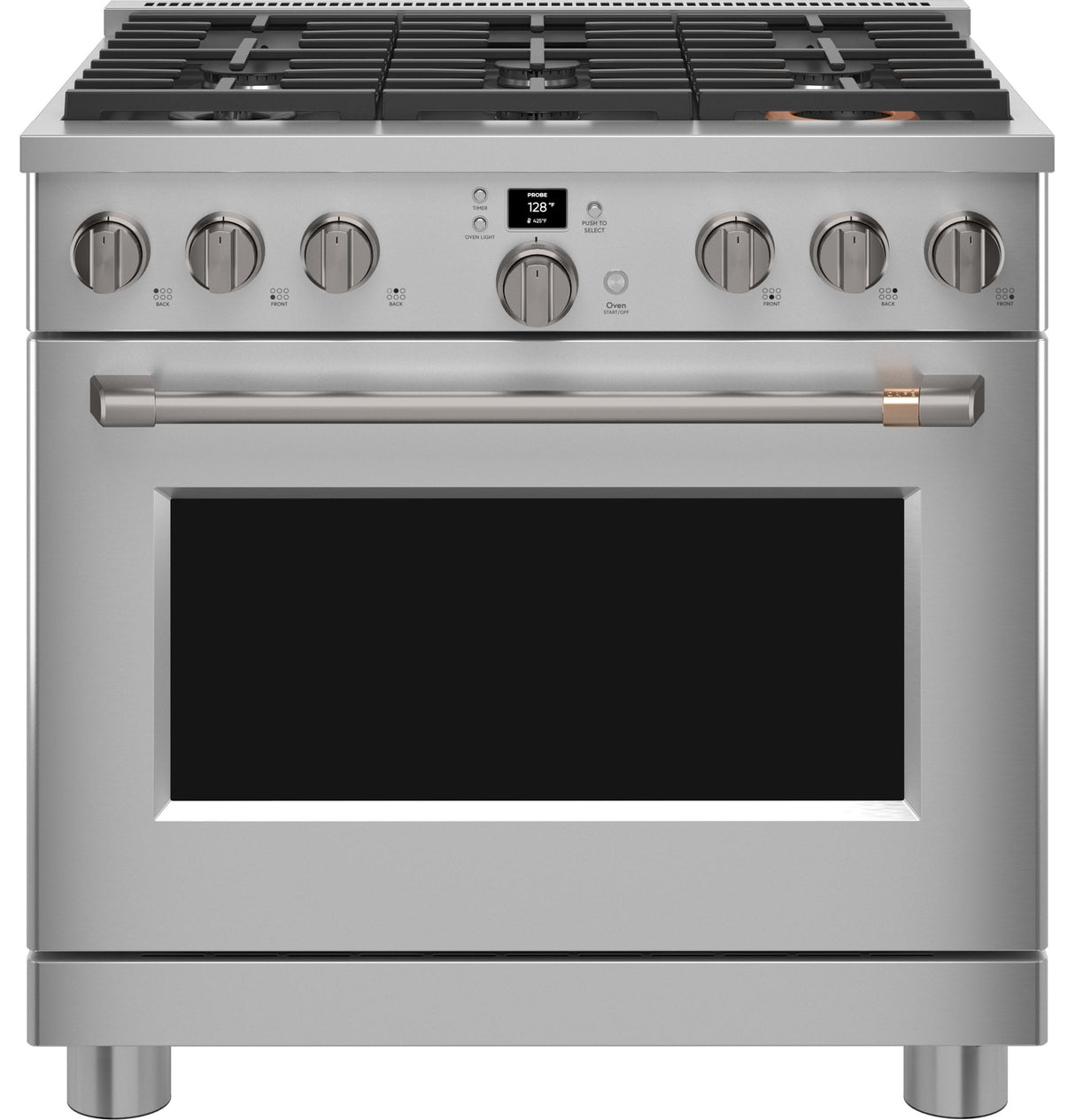 Café 36" Smart All-Gas Professional Range with 6 Burners (Natural Gas) CGY366P2TS1
