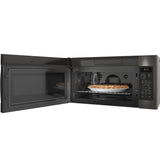 GE Profile 1.7 Cu. Ft. Convection Over-the-Range Microwave Oven PVM9179BRTS-Black Stainless