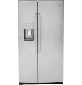 GE PROFILE SERIES 21.9 CU. FT. COUNTER-DEPTH SIDE-BY-SIDE REFRIGERATOR PZS22MYKFS