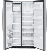 GE PROFILE SERIES 21.9 CU. FT. COUNTER-DEPTH SIDE-BY-SIDE REFRIGERATOR PZS22MYKFS