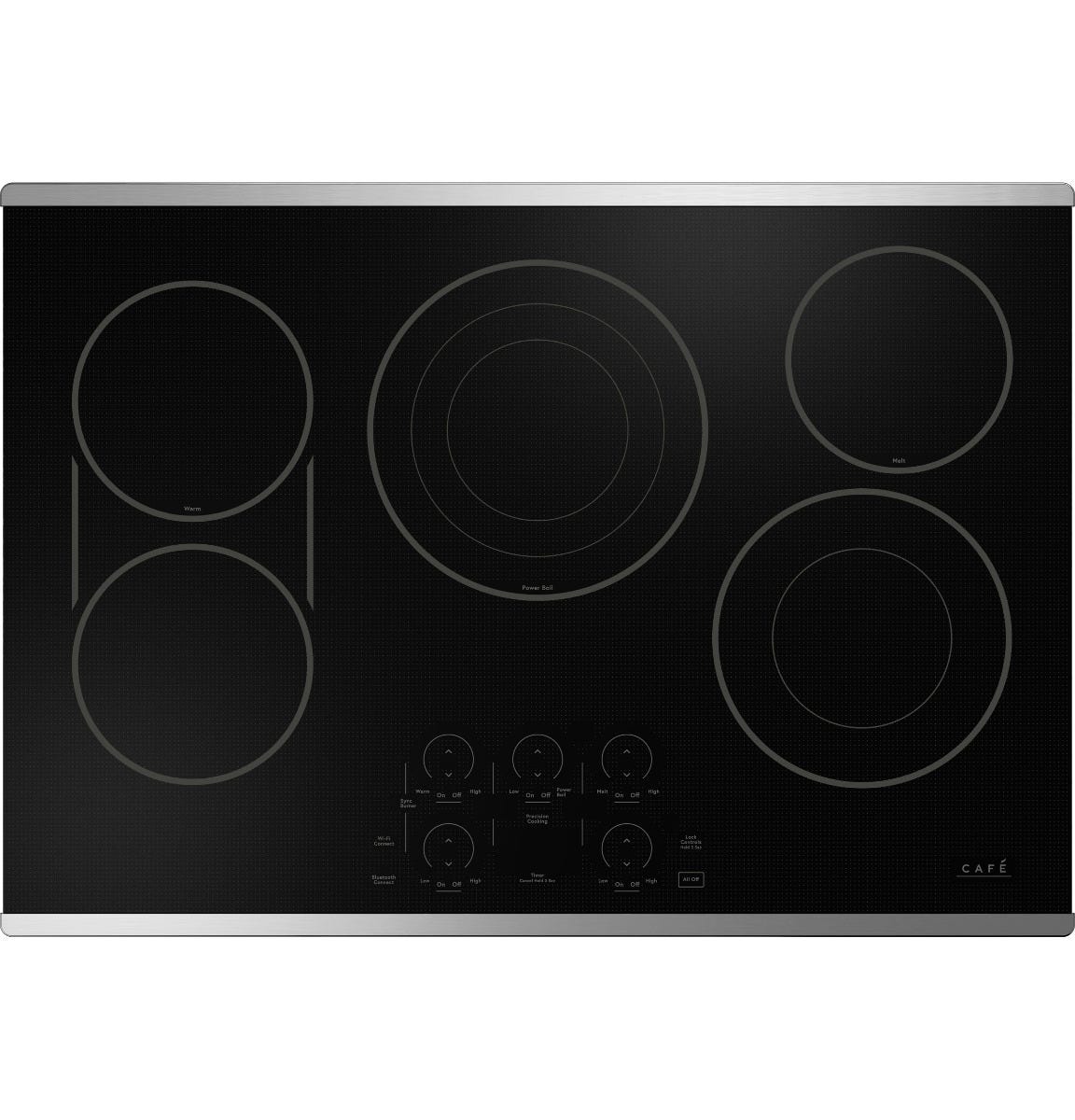 Café 30" Touch-Control Electric Cooktop CEP90302TSS