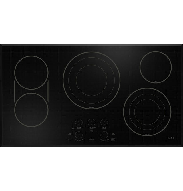 Café 36" Touch-Control Electric Cooktop CEP90361TBB