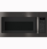 GE Profile 1.7 Cu. Ft. Convection Over-the-Range Microwave Oven PVM9179BRTS-Black Stainless