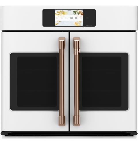 Cafe Professional Series 30" Smart Built-In Convection French-Door Single Wall Oven CTS90FP4NW2