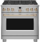 Café 36" Smart All-Gas Professional Range with 6 Burners (Natural Gas) CGY366P2TS1