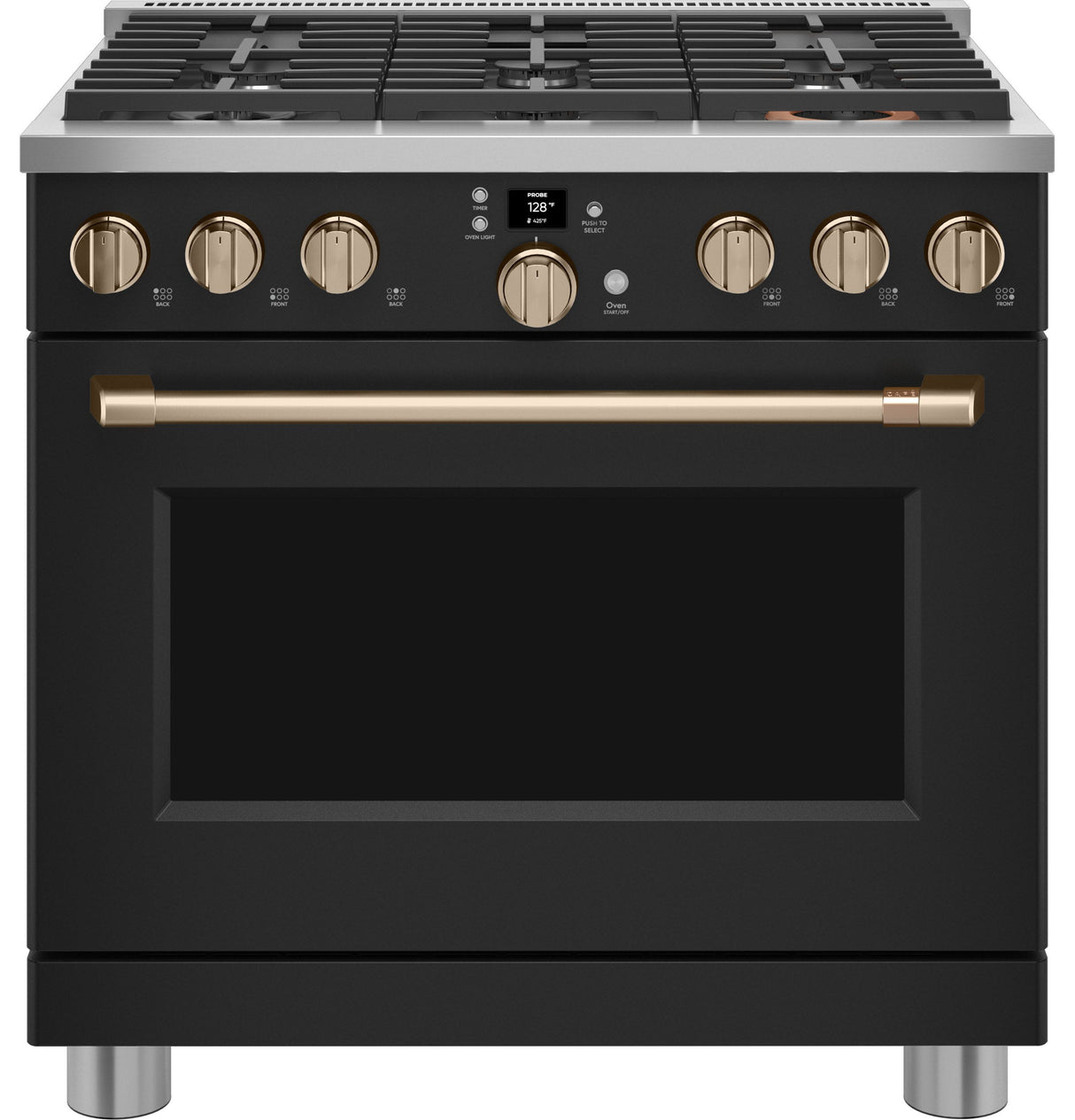 Café 36" Smart All-Gas Professional Range with 6 Burners (Natural Gas) CGY366P3TD1