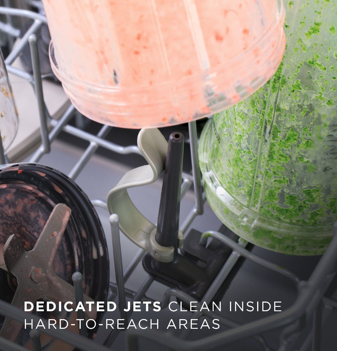 GE® ENERGY STAR® Top Control with Plastic Interior Dishwasher with Sanitize Cycle & Dry Boost GDT630PGRWW