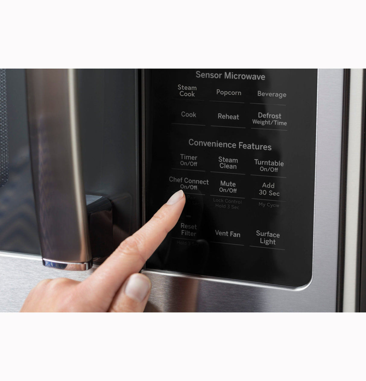 GE Profile 1.7 Cu. Ft. Convection Over-the-Range Microwave Oven PVM9179SRSS