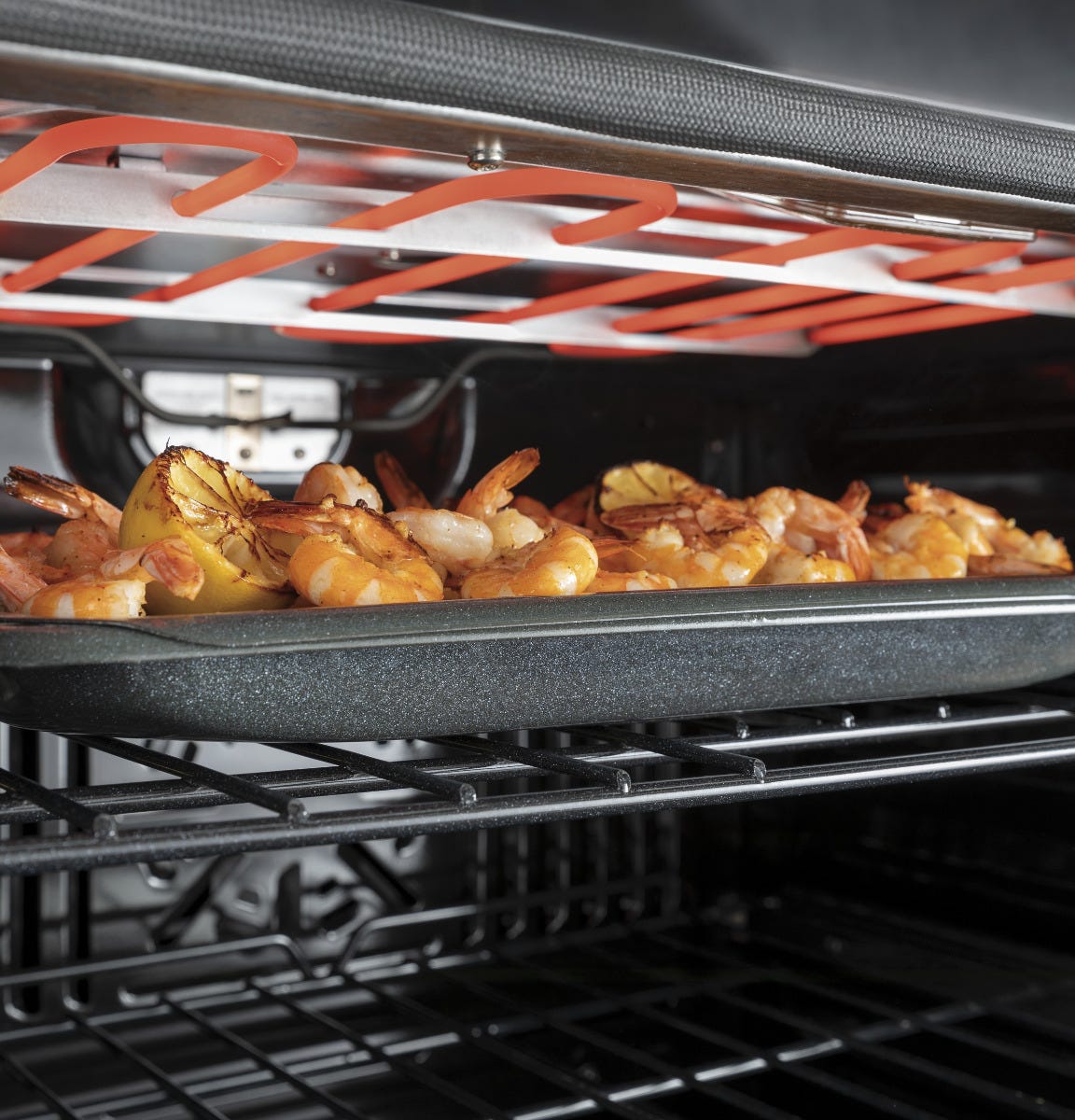 GE® 30" Smart Built-In Self-Clean Double Wall Oven with Never-Scrub Racks JTD3000DNWW