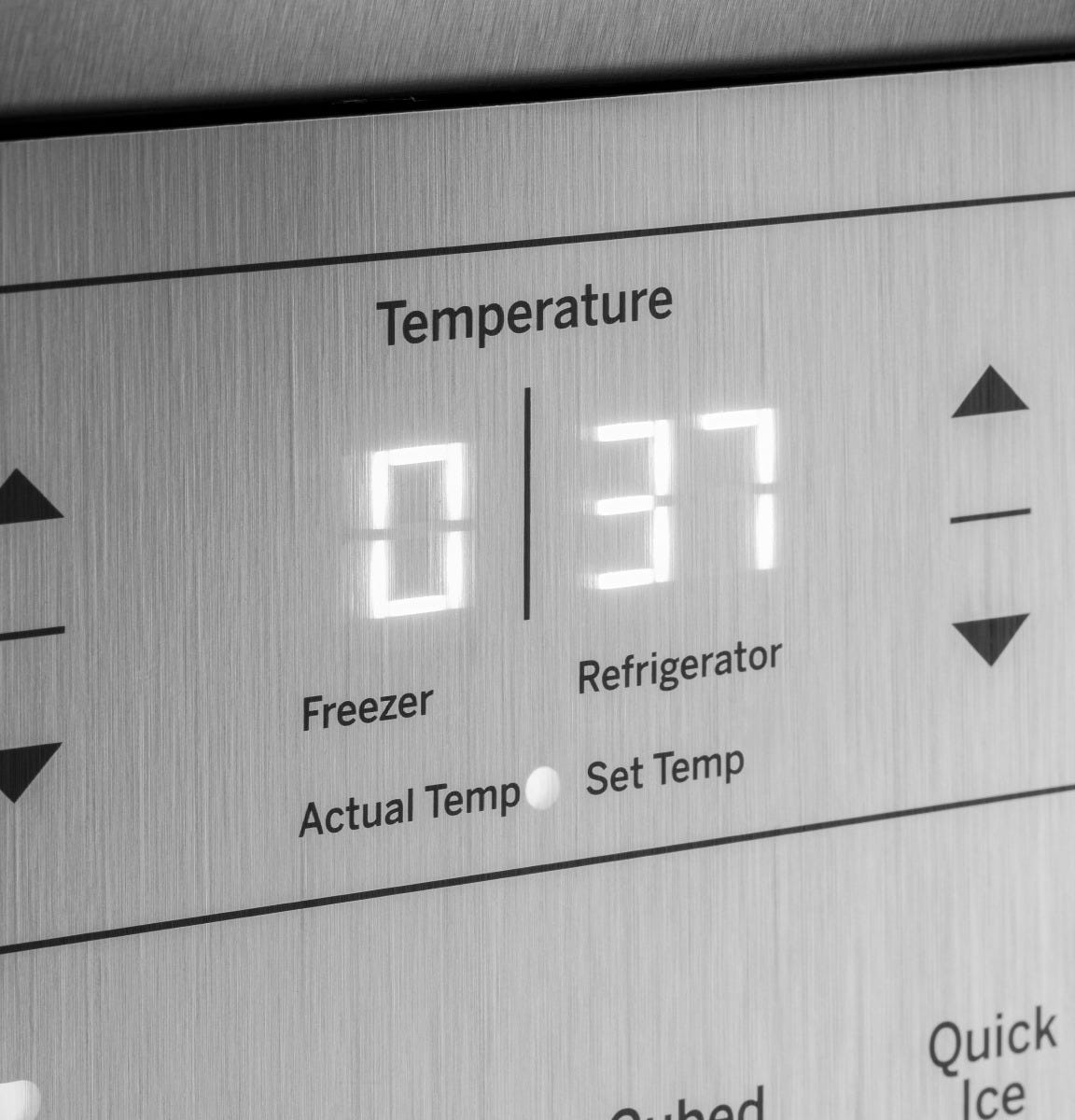 GE Profile™ 21.9 Cu. Ft. Counter-Depth Side-By-Side Refrigerator PZS22MYKFS