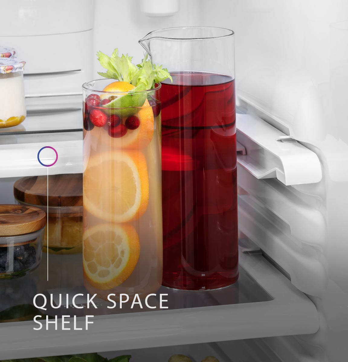 GE Profile™ 21.9 Cu. Ft. Counter-Depth Side-By-Side Refrigerator PZS22MYKFS