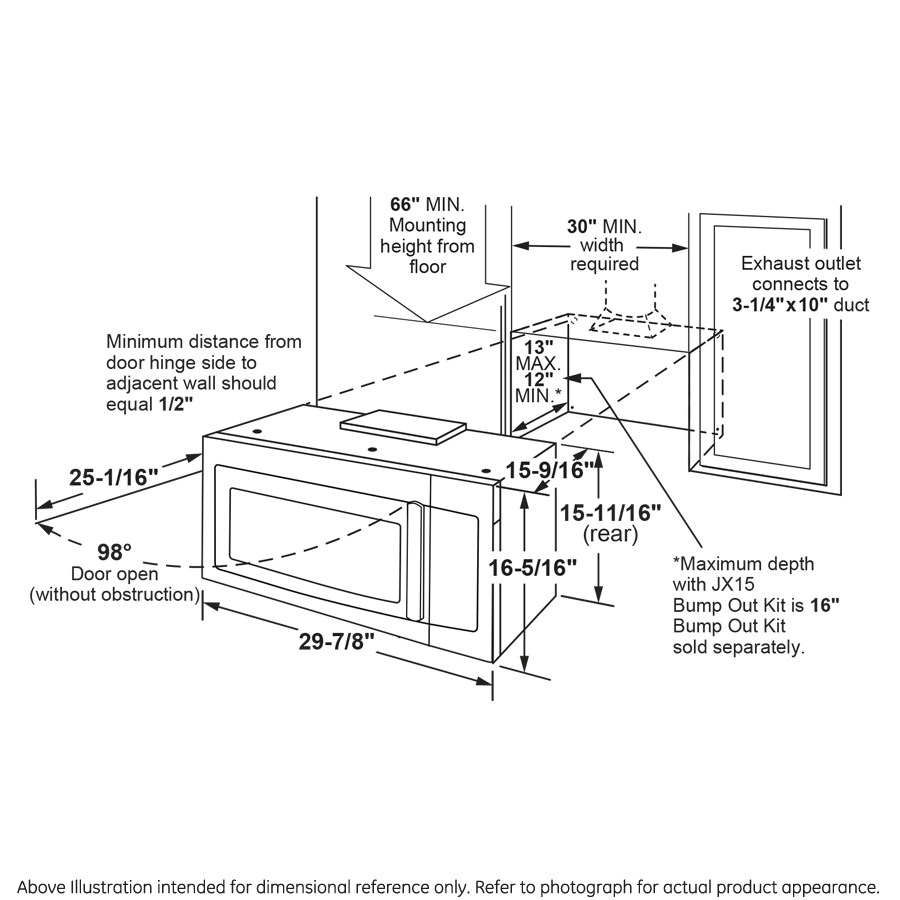 GE Profile 1.7 Cu. Ft. Convection Over-the-Range Microwave Oven PVM9179DRBB