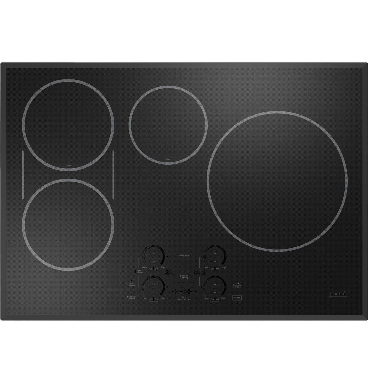 Café Series 30" Built-In Touch Control Induction Cooktop CHP90301TBB