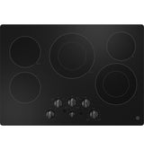 GE 30" Built-In knob Control Electric Cooktop JEP5030DTBB-Black