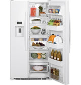 GE® ENERGY STAR® 25.4 Cu. Ft. Side-By-Side Refrigerator GSE25GGHWW