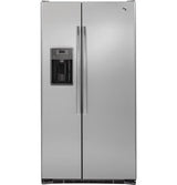 GE 21.9 Cu. Ft. Counter-Depth Side-By-Side Refrigerator GZS22DSJSS