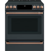 Café 30" Smart Slide-In, Front-Control, Radiant and Convection Range CES700P3MD1