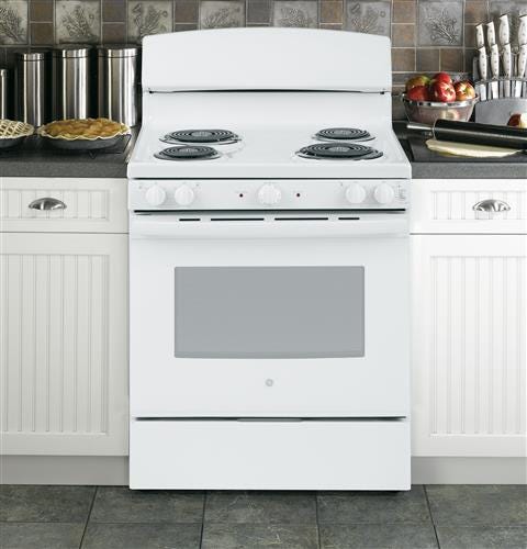 GE 30" Free-Standing Electric Range JBS460DMWW