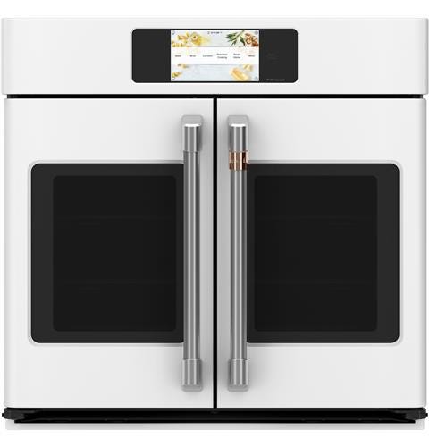 Cafe Professional Series 30" Smart Built-In Convection French-Door Single Wall Oven CTS90FP4NW2