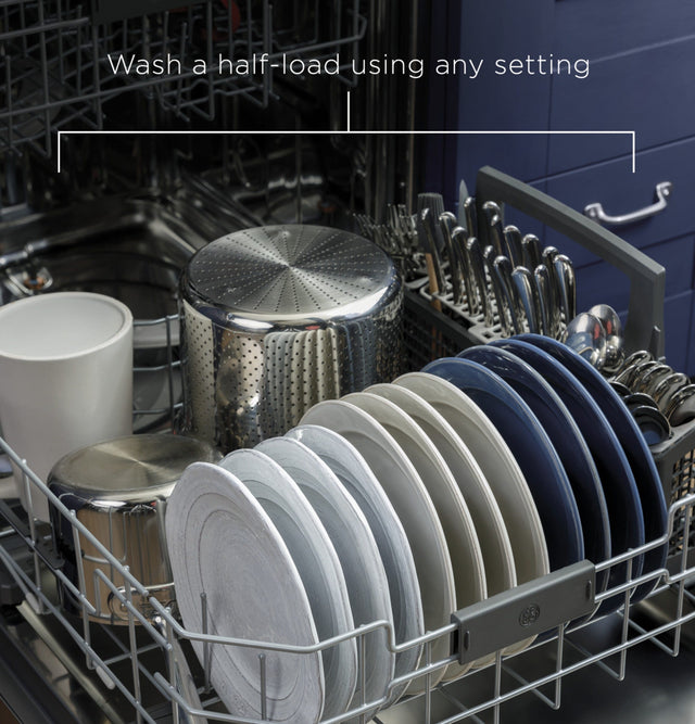 GE Dishwasher with Top Controls GDT630PGRBB