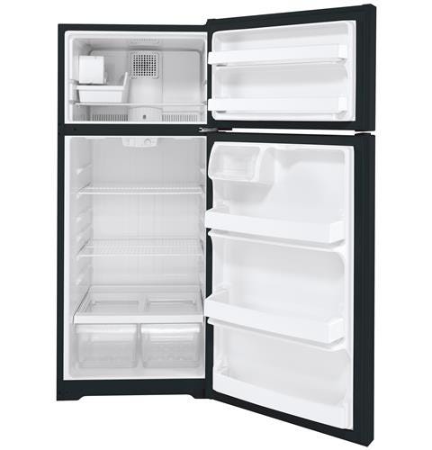 GE ENERGY STAR 17.5 Cu. Ft. Top-Freezer Refrigerator GIE18DTNRBB