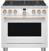 Café 36" Smart All-Gas Professional Range with 6 Burners (Natural Gas) CGY366P4TW2